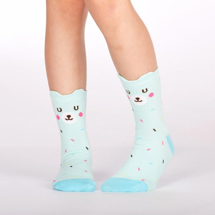 Sock It To Me Bearly Sprinkled Kids Socks 