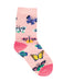 SockSmith Kids Butterfly Migration Pink Socks 