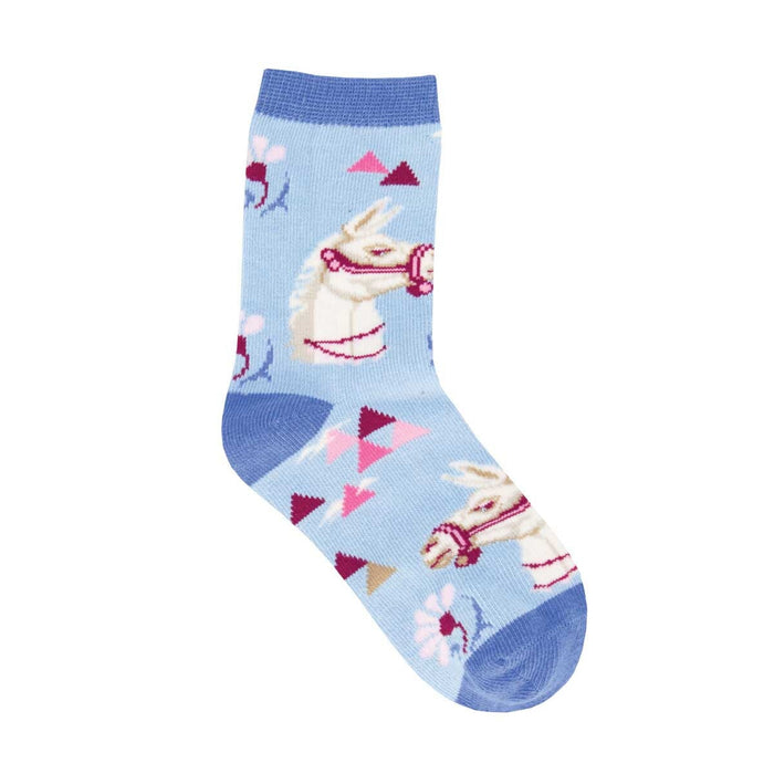 SockSmith Kids No Drama Llama Socks 