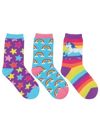 SockSmith Kids Sparkle Party 3-Pack Socks 