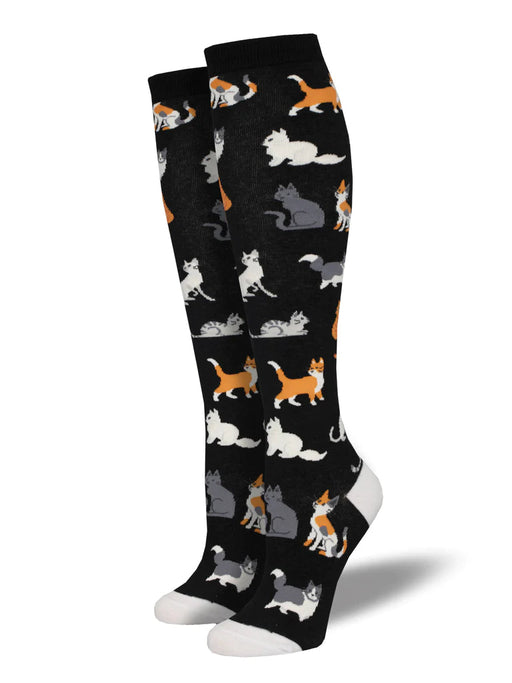 SockSmith Knee High The Cats Meow Socks 