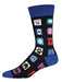 SockSmith Men Crew Apps Socks 