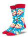 SockSmith Men Crew Classic Popcorn Socks 
