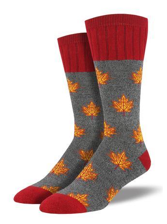 SockSmith Outlander Men Maple Leaf Socks 