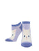 SockSmith Shortie Purrfectly Persian Light Lavender Socks 