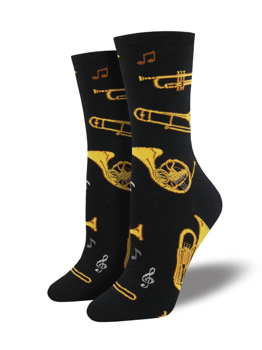 SockSmith Women Crew Brass Socks 
