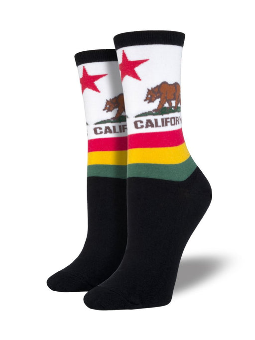 SockSmith Women Crew California Bear Socks 