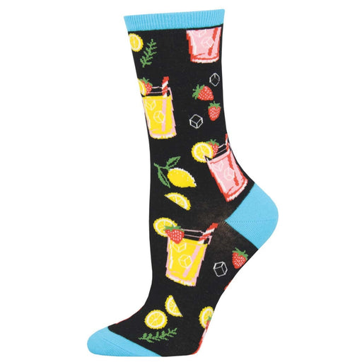 SockSmith Women Crew Easy Peasy Lemon Squeezy Socks 