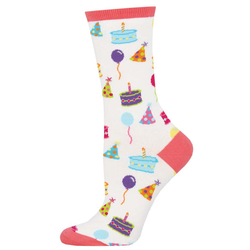 SockSmith Women Crew Happy Birthday To You Socks 