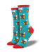 SockSmith Women Crew "Pop" Arazzi Socks 