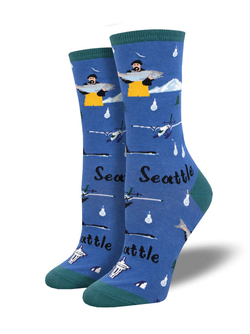 SockSmith Women Crew Seattle Socks 
