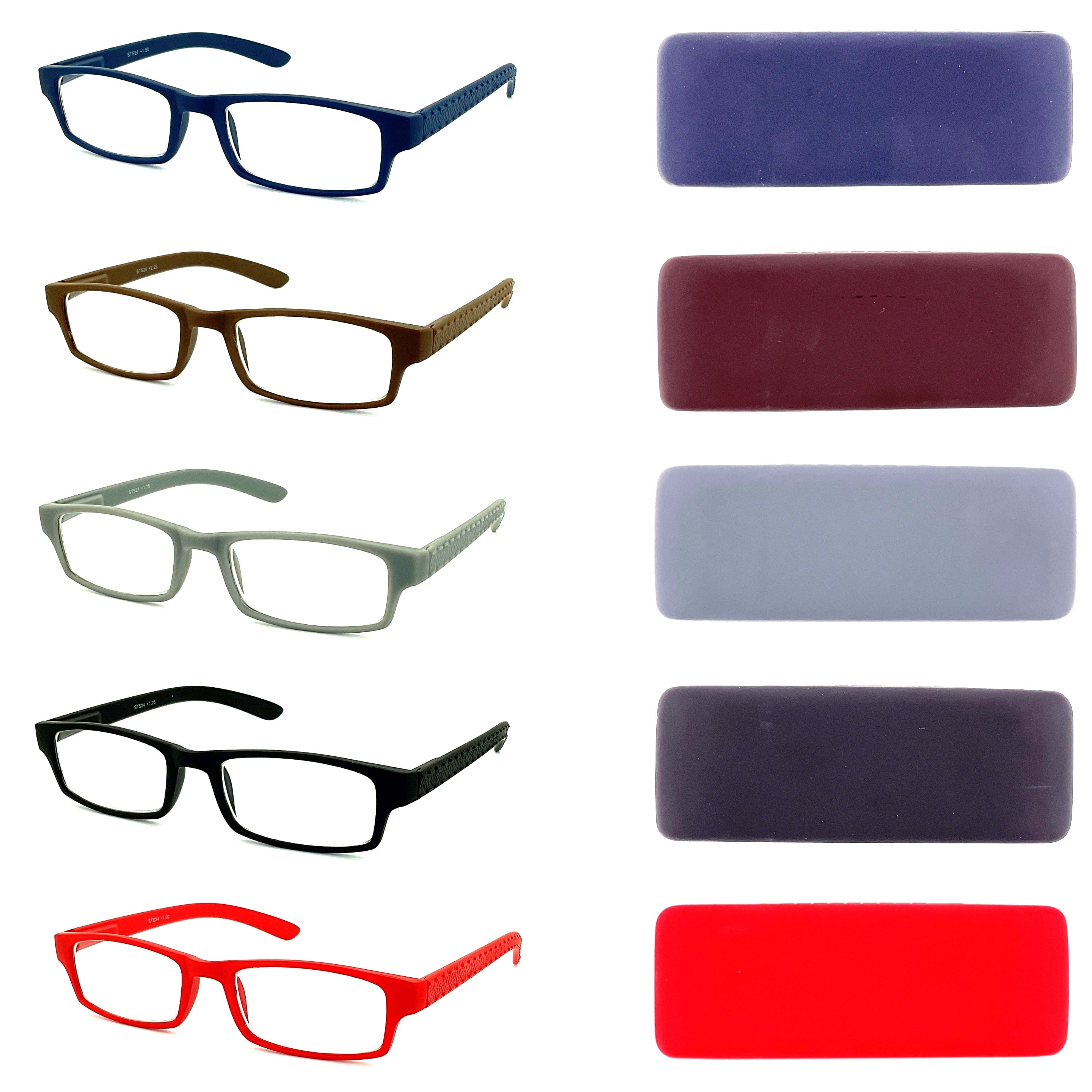 1480 Colette 1.25 Black Reading Glasses Soft Butterfly Readers NWT Amazon.com: HAPJOYS Reading Glasses for Women Men Stylish  main image 2