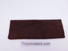 Solid Print Glasses Pouch in Eight Colors Cases Brown 