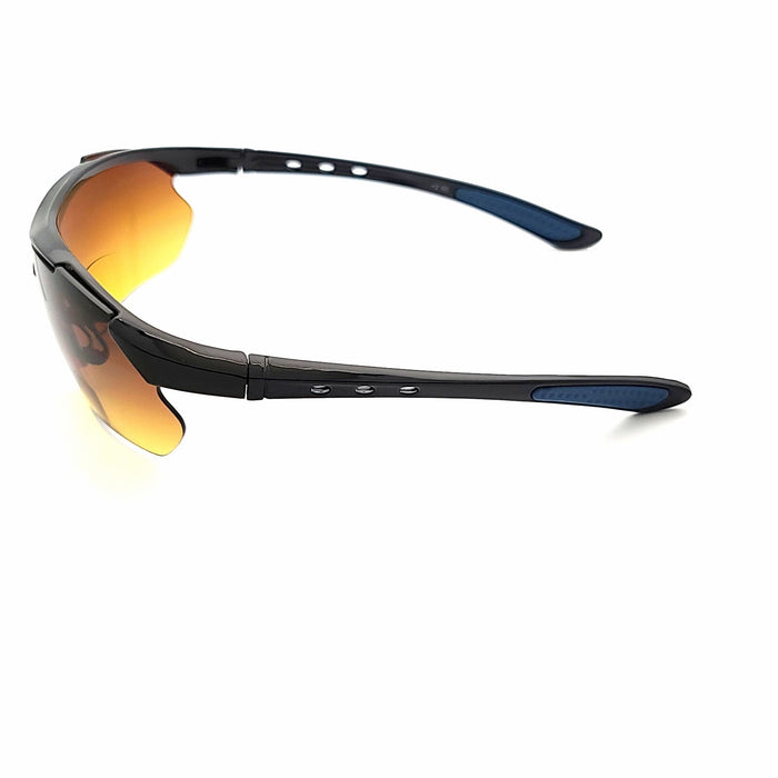 Space Cadet Anti-Glare Amber Sport Bifocal Reading Sunglasses Bifocal Reading Sunglasses 