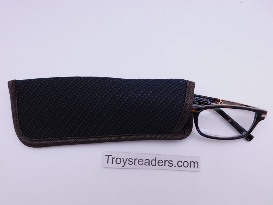 Square Pattern Neoprene Glasses Sleeve/Pouches in Four Designs Cases 