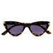 Stacked 1950's Cat Eye Reading Sunglasses with Fully Magnified Lenses Fully Magnified Reading Sunglasses 