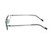 Subtle Fully Magnified Frameless Rectangle Frame Reading Glasses With Metal Temples Fully Magnified Reading Glasses 