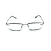 Subtle Fully Magnified Frameless Rectangle Frame Reading Glasses With Metal Temples Fully Magnified Reading Glasses 