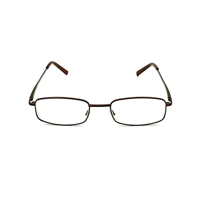 The Standard Squared Metal High Power Reading Glasses Eyeglasses 