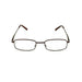 The Standard Squared Metal High Power Reading Glasses Eyeglasses 
