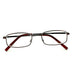 The Standard Squared Metal High Power Reading Glasses Eyeglasses 