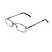 The Standard Squared Metal High Power Reading Glasses Eyeglasses 
