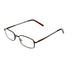 The Standard Squared Metal High Power Reading Glasses Eyeglasses 