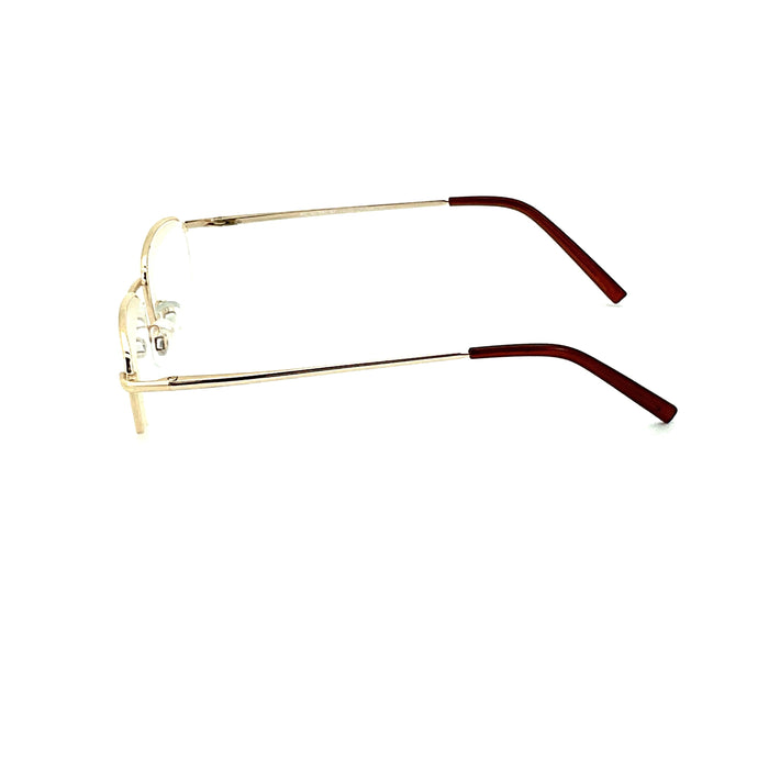 The Standard Squared Metal High Power Reading Glasses Eyeglasses 