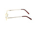 The Standard Squared Metal High Power Reading Glasses Eyeglasses 