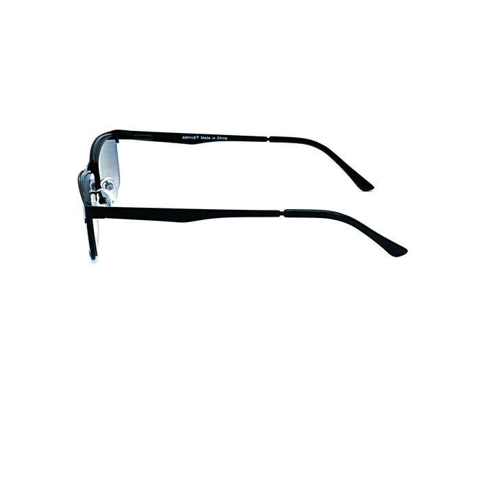The Boss Fully Magnified Sunglass Rectangular Metal Frame Reader. Reader no Case 