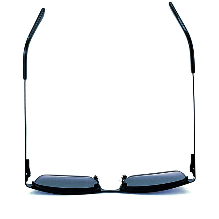 The Boss Fully Magnified Sunglass Rectangular Metal Frame Reader. Reader no Case 