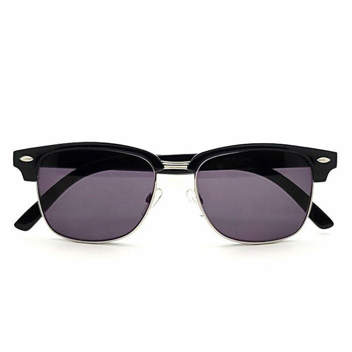 The Lowdown Clubmaster Reading Sunglasses with Fully Magnified Lenses Fully Magnified Reading Sunglasses 