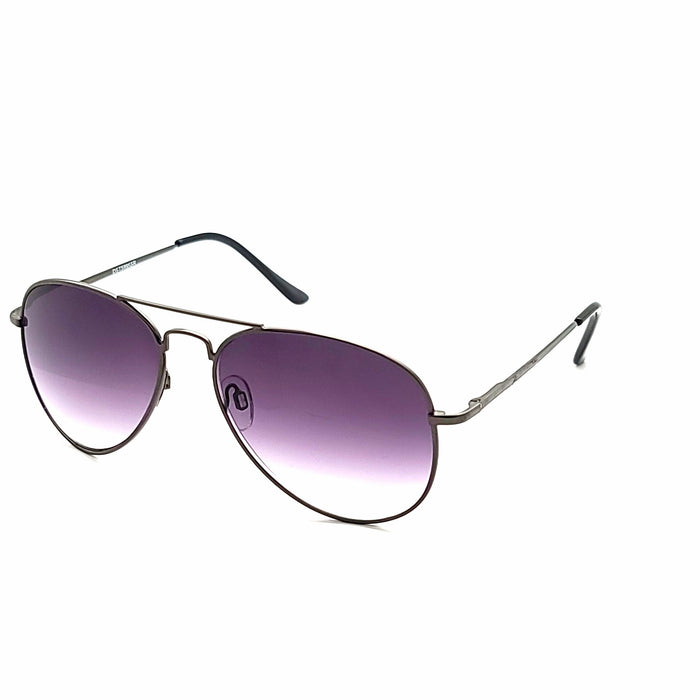 Large Aviator Reading Sunglasses Fully Magnified Lens — Troy's Readers