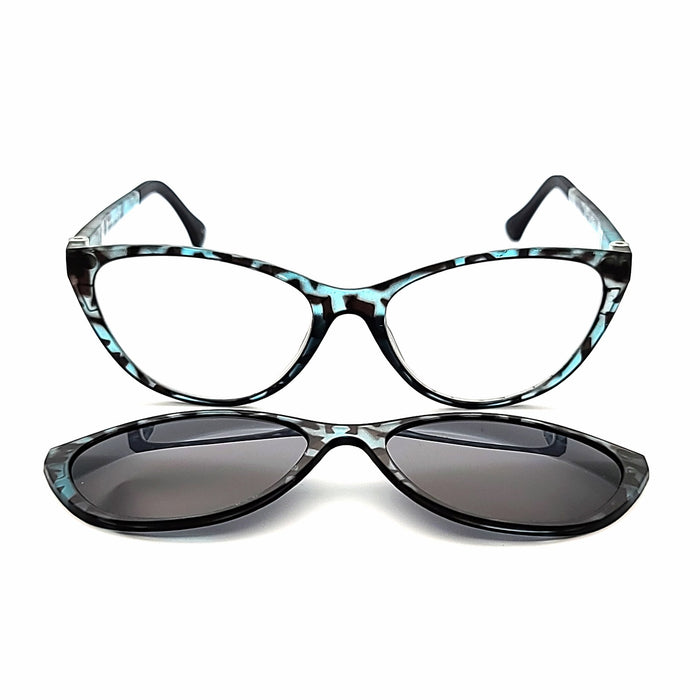 The Queen Cateye Reading Glasses with Fully Magnified Lenses and