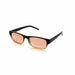 The Savvy Intellectual Reading Sunglasses Fully Magnified Reading Sunglasses Black/Brown Amber +2.00#Color_Brown