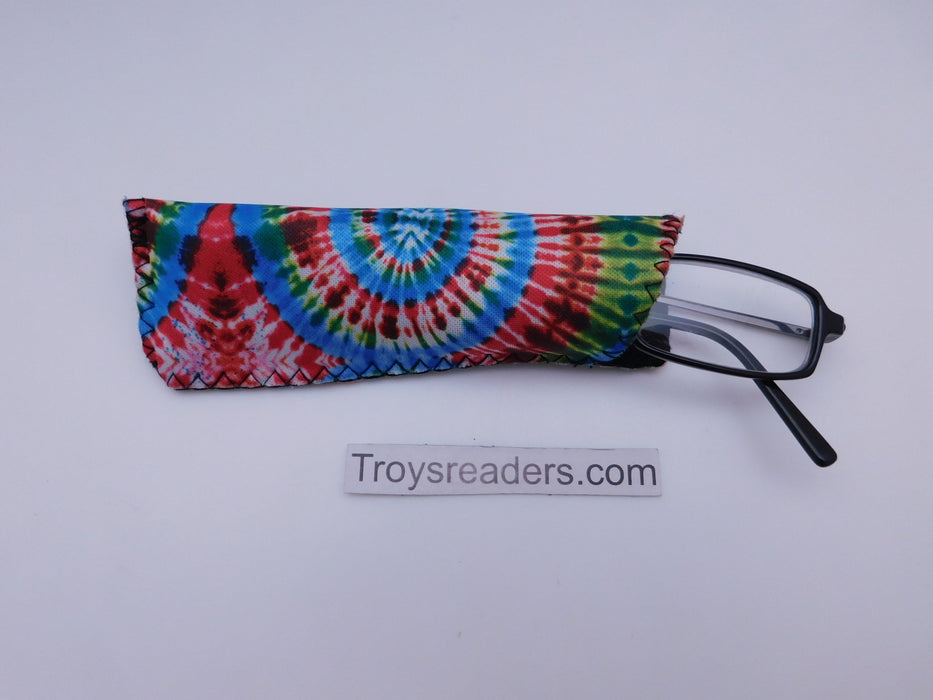 Tie Dye Glasses Sleeve/Pouch in Two Designs Cases 