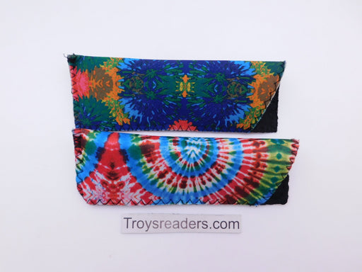 Tie Dye Glasses Sleeve/Pouch in Two Designs Cases 