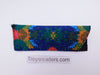 Tie Dye Glasses Sleeve/Pouch in Two Designs Cases Blue/Orange/Green 