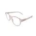 Translucent Round High Power Reading Glasses in Four Colors Reader no Case 