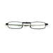 Trendies Pocket Eyes By Cinzia Rectangular Shape Folding Reading Glasses with Clamshell Metal Case Cinzia 