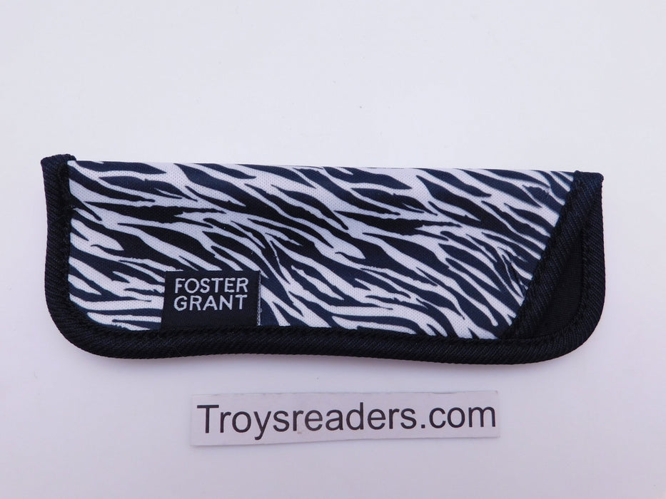 Trimmed Animal Print Soft Cases/Pouches in Twelve Prints Cases Zebra 