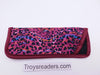 Trimmed Animal Print Soft Cases/Pouches in Twelve Prints Cases Pink Leopard 