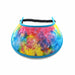 Trimmed Bright Patterns Foam Sun Visor Foam Visors Bright Dream Medium 