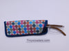 Trimmed Polkadot Glasses Sleeve/Pouch in Seven Designs Cases 
