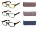 Urban Rectangle Frame Readers With Matching Case