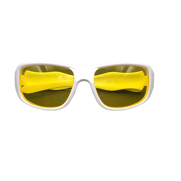 White Sport Wrap Around Night Driver Night Driver 