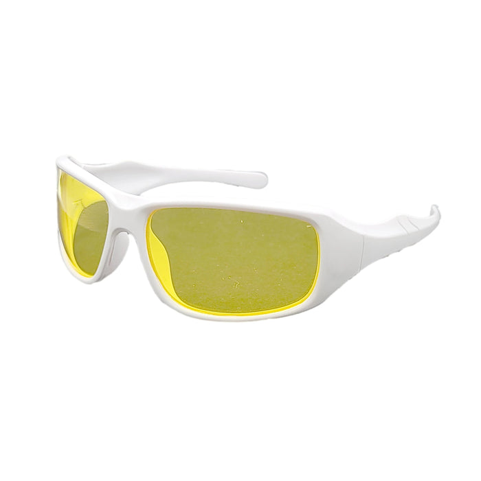 White Sport Wrap Around Night Driver Night Driver 