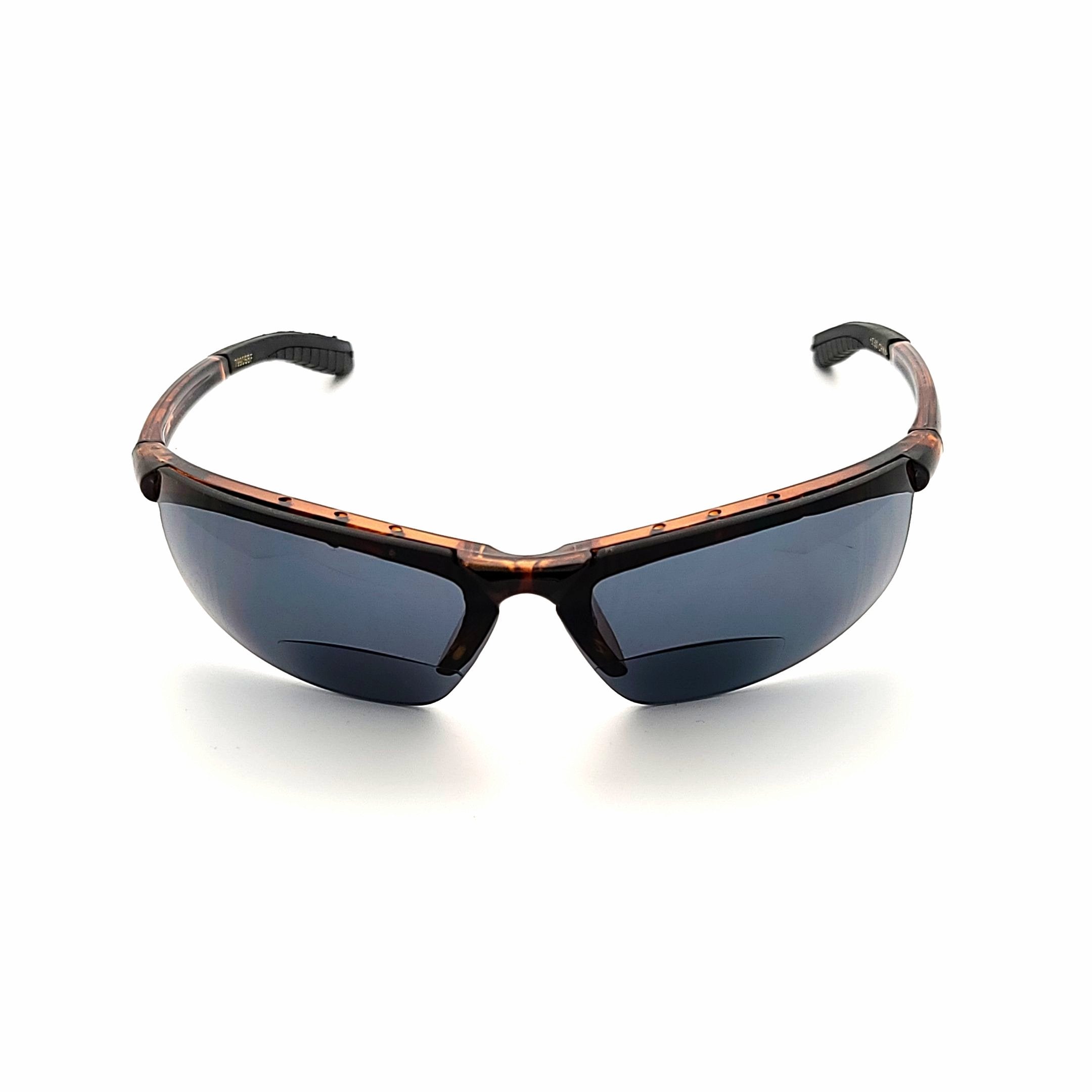 Wicked Half Frame Sport Wrap Bifocal Reading Sunglasses — Troy's