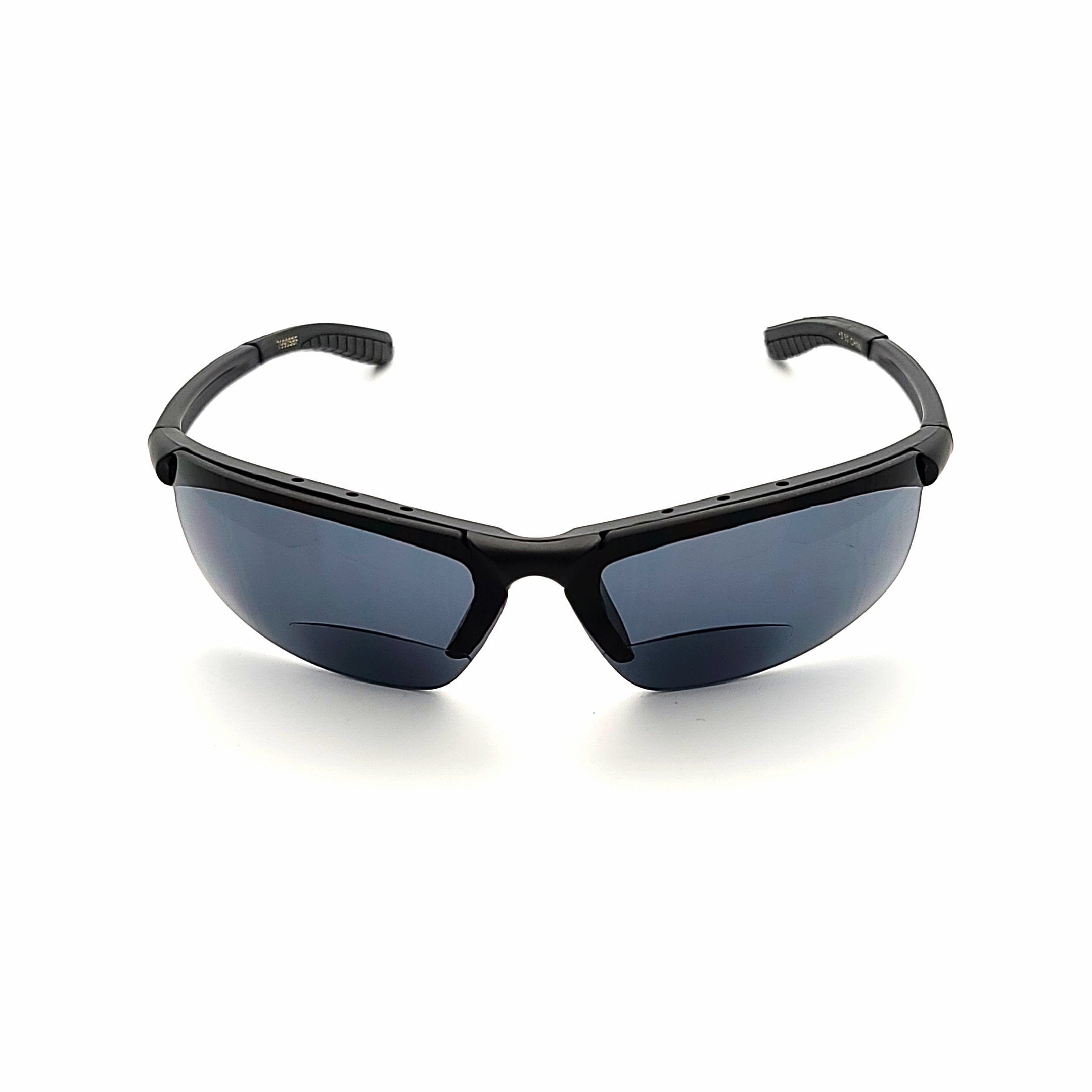 Wicked Half Frame Sport Wrap Bifocal Reading Sunglasses — Troy's