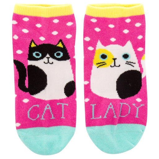 Wit! Ankle Socks Cat Lady Socks 